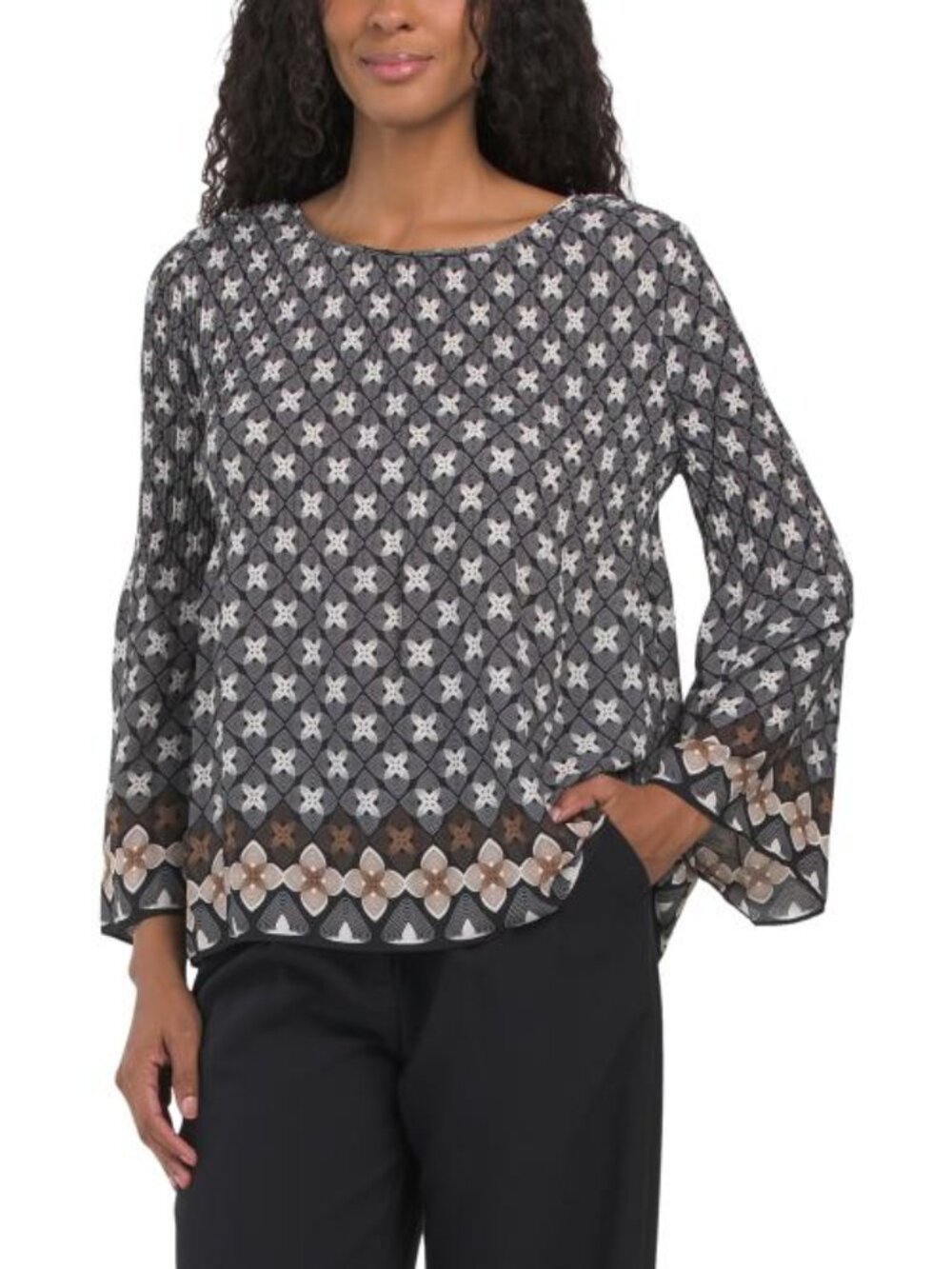 MAX STUDIO LONDON Pleated Blouse